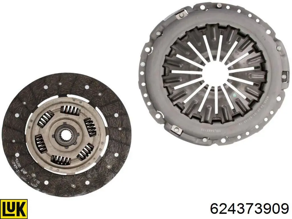Kit de embraiagem (3 peças) LUK 624373909 preço, a partir de 136,08 USD