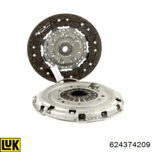 624374209 LUK Kit de embraiagem (3 peças)