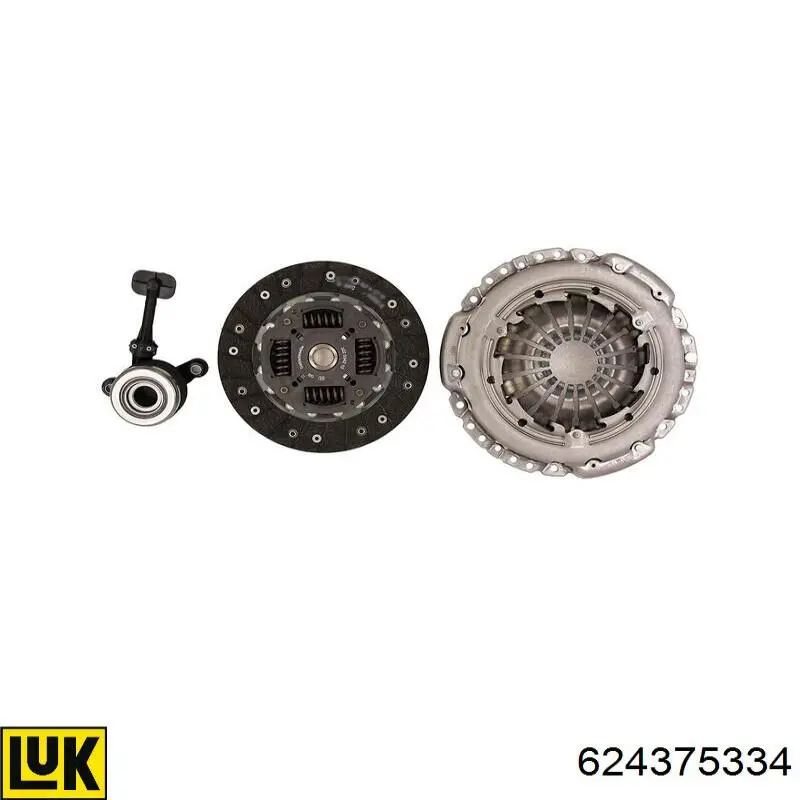 03L141018X VAG Kit de embraiagem (3 peças)