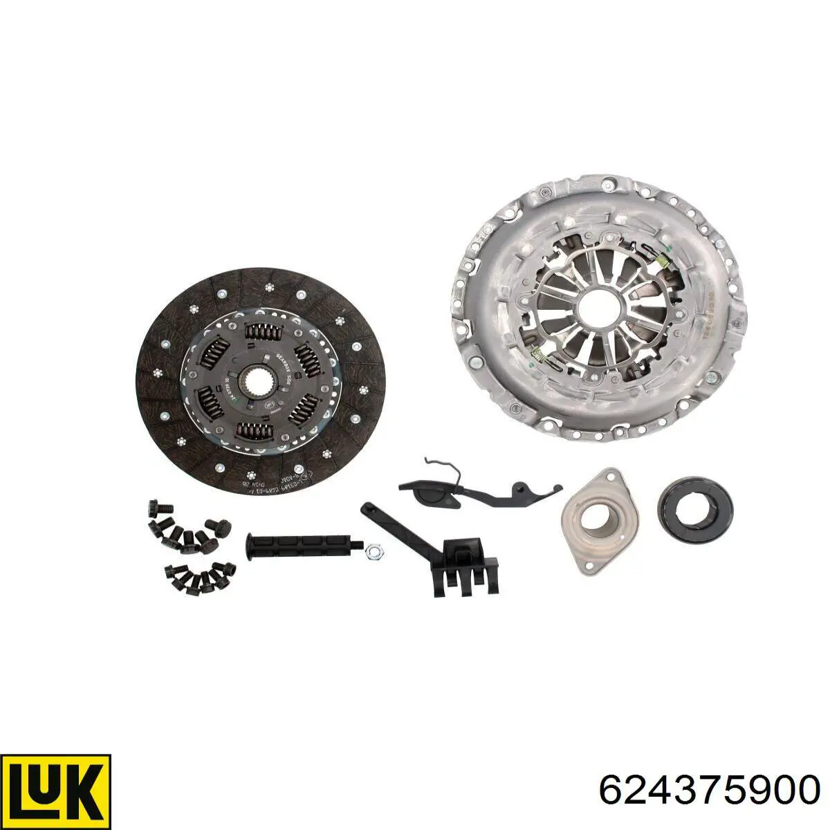 624375900 LUK Kit de embraiagem (3 peças)
