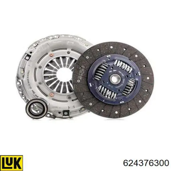 Kit de embraiagem (3 peças) LUK 624376300 preço, a partir de 105,30 USD