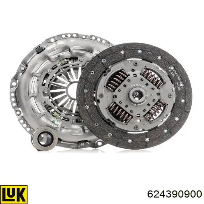 624390900 LUK Kit de embraiagem (3 peças)