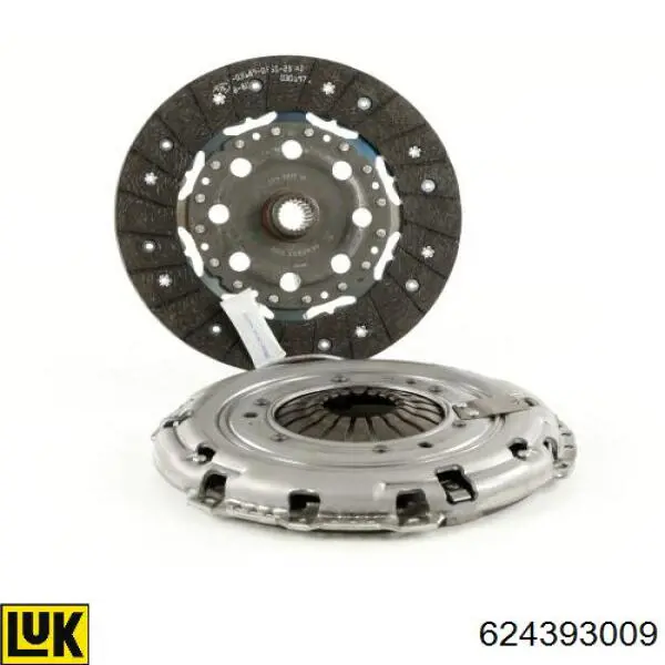 Kit de embraiagem (3 peças) LUK 624393009 preço, a partir de 264,12 USD