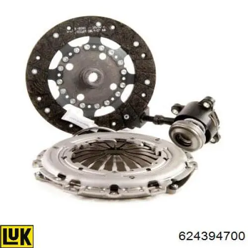 624394700 LUK Kit de embraiagem (3 peças)