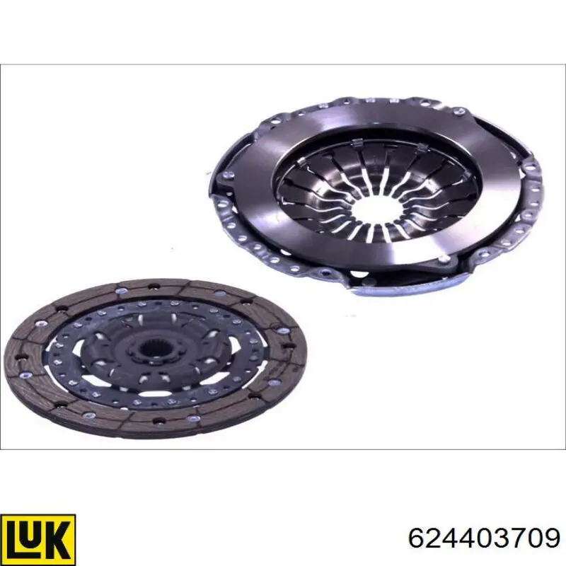 Kit de embraiagem (3 peças) Ford Escape III DFK