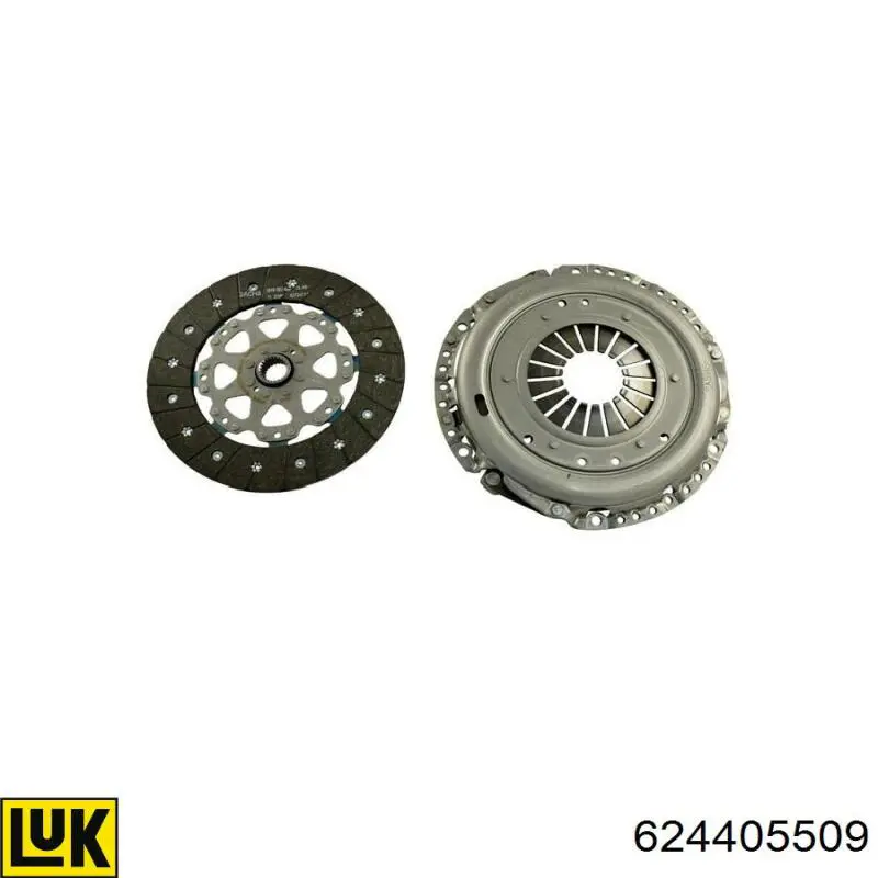Kit de embraiagem (3 peças) LUK 624405509 preço, a partir de 136,34 USD