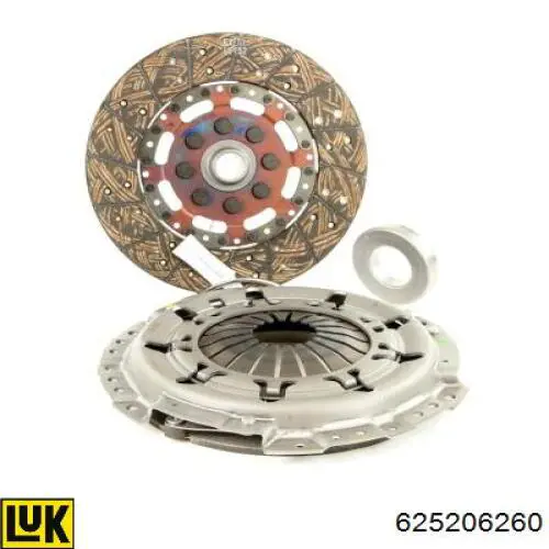 Compre 625206260 LUK Kit de embraiagem (3 peças)