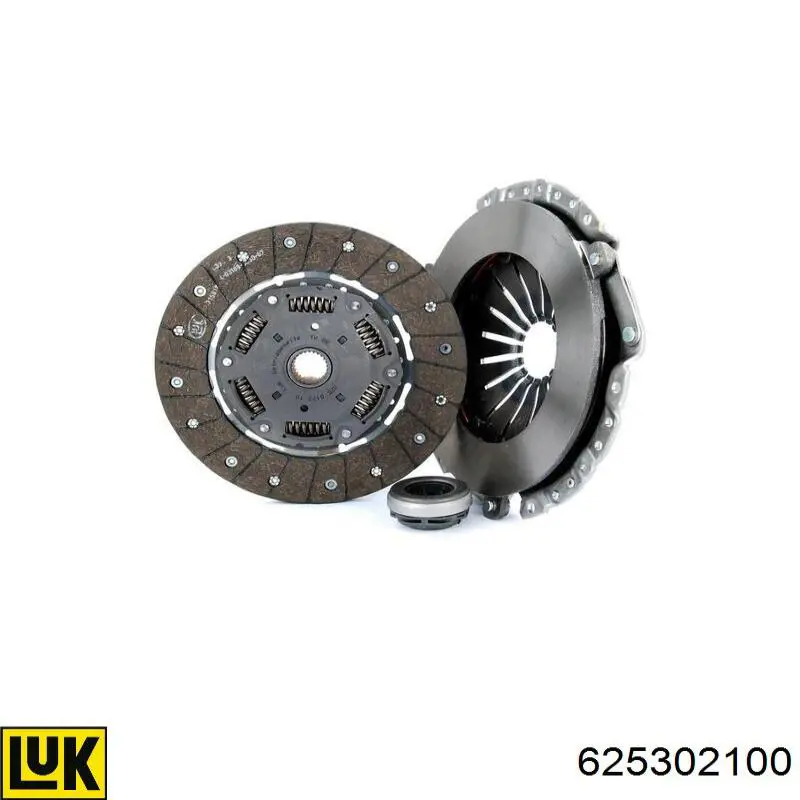 Compre 625302100 LUK Kit de embraiagem (3 peças)