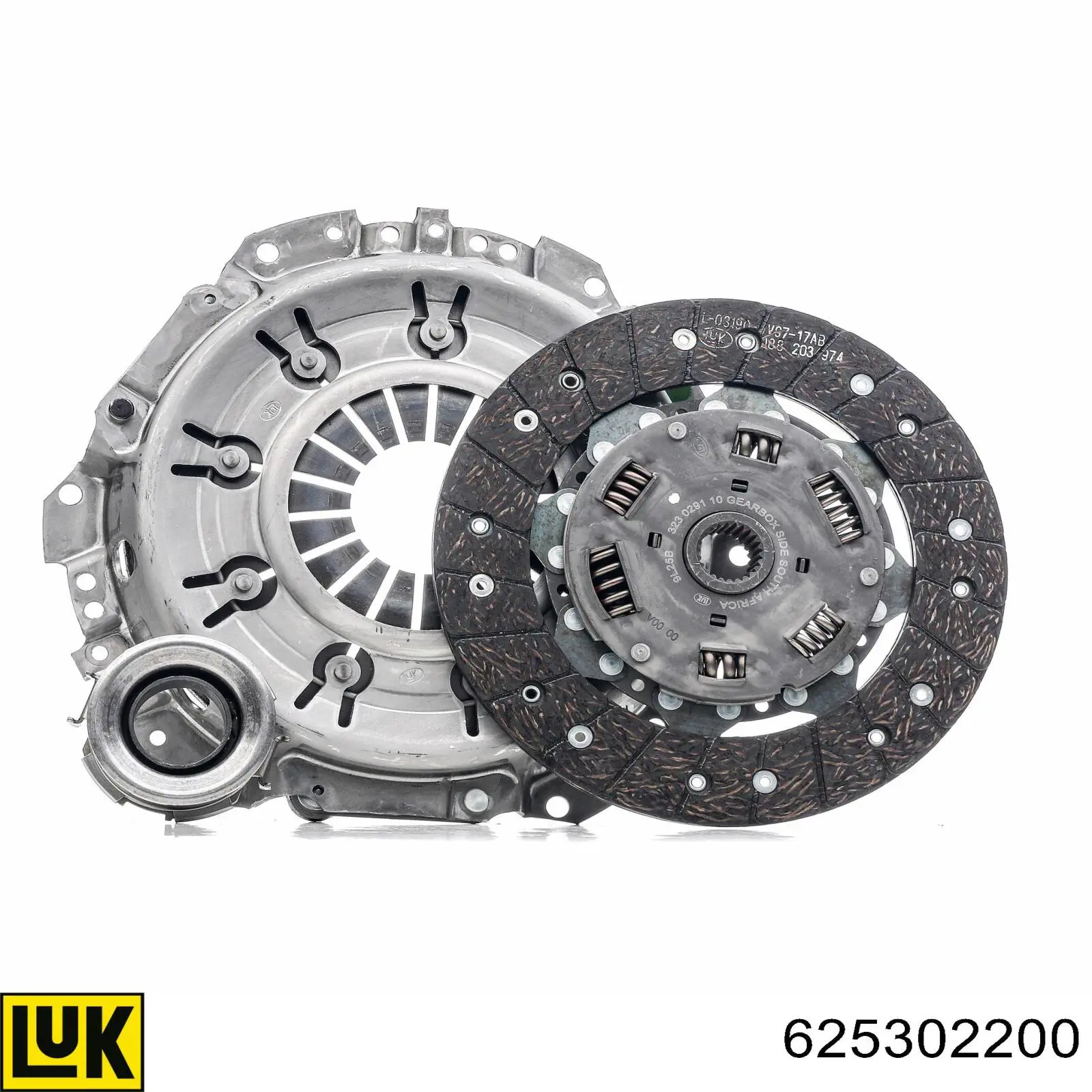 625302200 LUK Kit de embraiagem (3 peças)