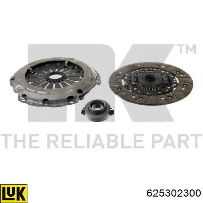 625302300 LUK Kit de embraiagem (3 peças)