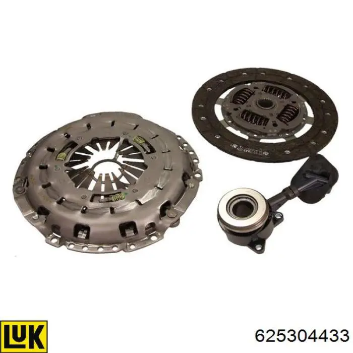 Kit de embraiagem (3 peças) LUK 625304433 preço, a partir de 256,97 USD