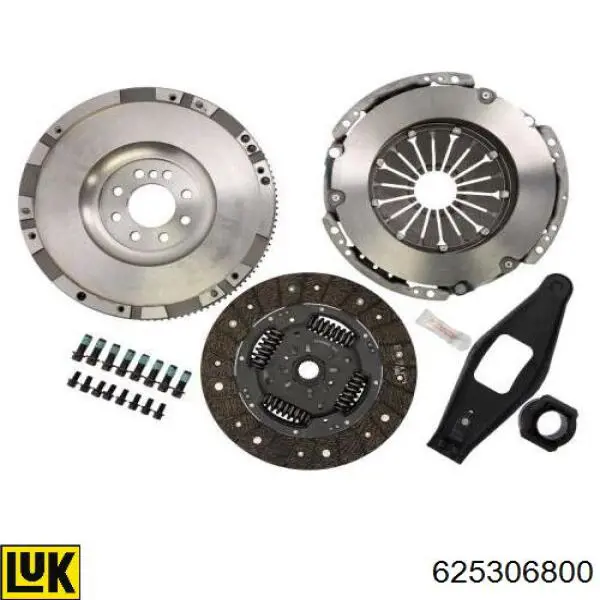 625306800 LUK Kit de embraiagem (3 peças)