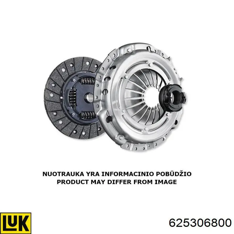 Compre 625306800 LUK Kit de embraiagem (3 peças)