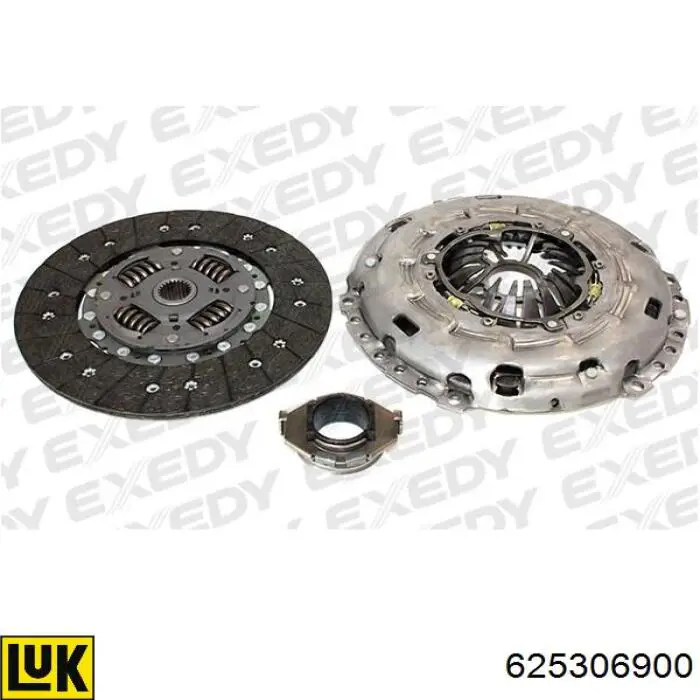 Kit de embraiagem (3 peças) LUK 625306900 preço, a partir de 423,04 USD