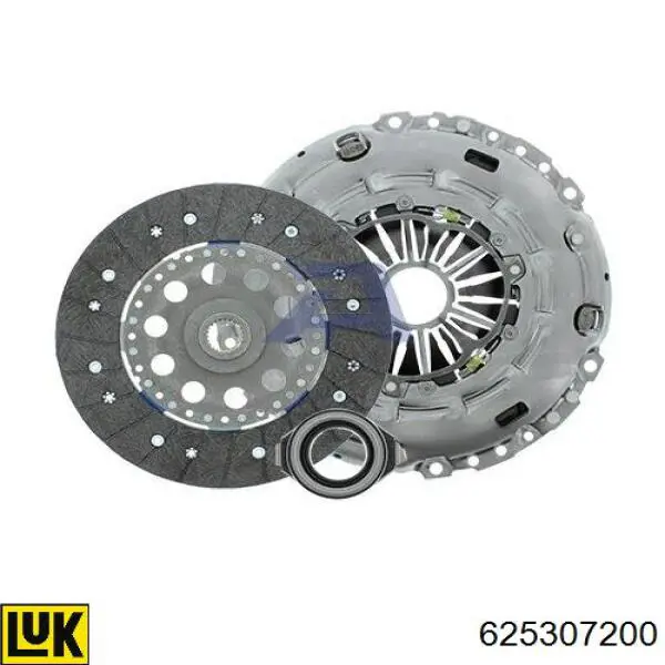 Kit de embraiagem (3 peças) 625307200 LUK