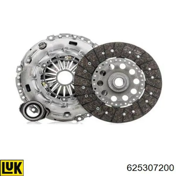625307200 LUK Kit de embraiagem (3 peças)