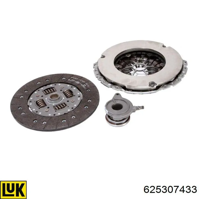 625307433 LUK Kit de embraiagem (3 peças)