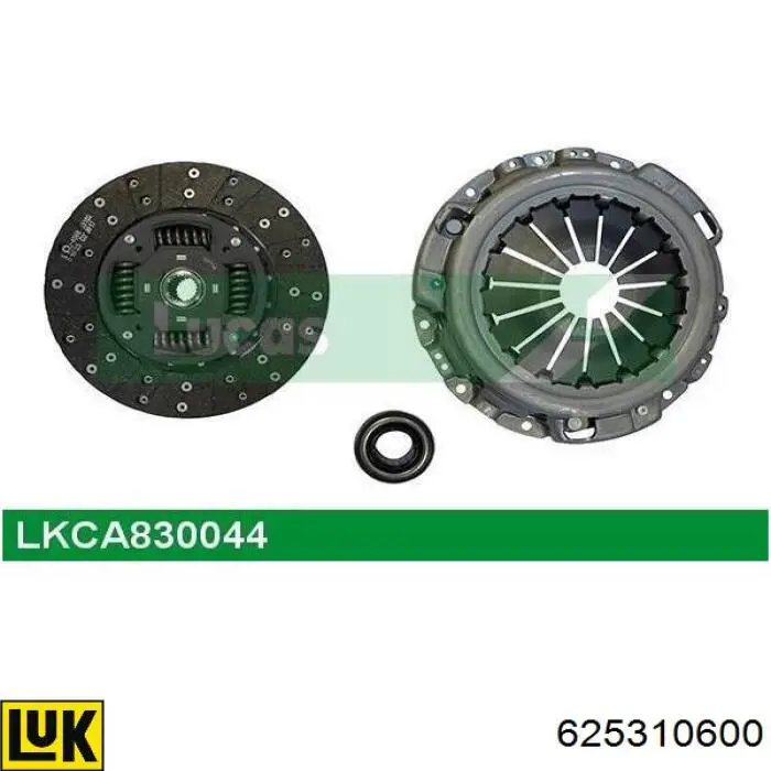 625310600 LUK Kit de embraiagem (3 peças)