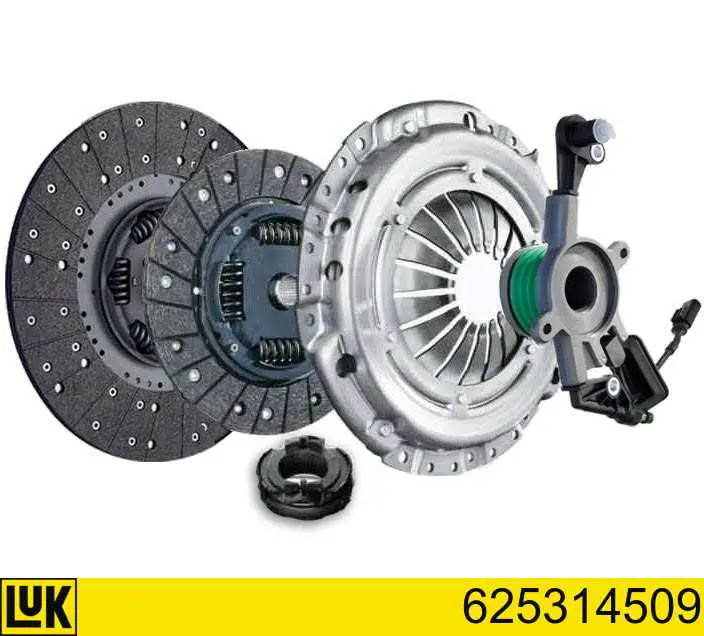625314509 LUK Kit de embraiagem (3 peças)