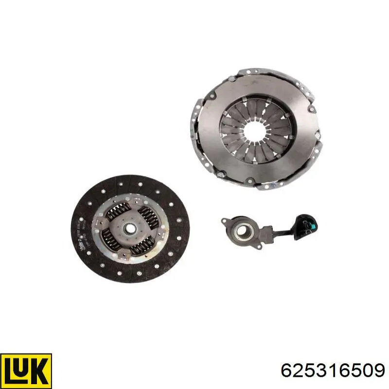 625316509 LUK Kit de embraiagem (3 peças)