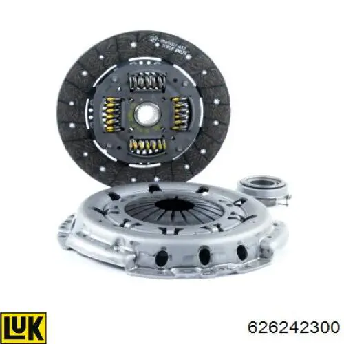 Compre 626242300 LUK Kit de embraiagem (3 peças)