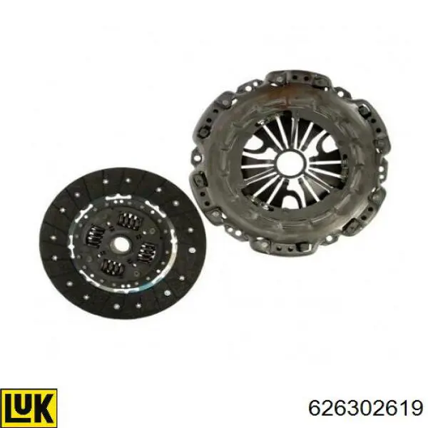 626302619 LUK Kit de embraiagem (3 peças)
