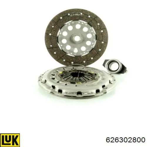 626302800 LUK Kit de embraiagem (3 peças)