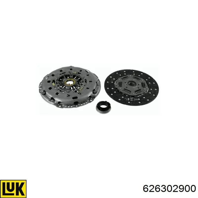 Kit de embraiagem (3 peças) LUK 626302900