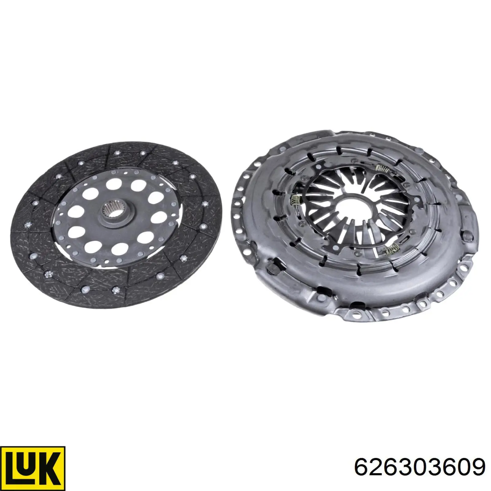 Kit de embraiagem (3 peças) LUK 626303609 preço, a partir de 328,57 USD