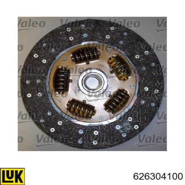 626304100 LUK Kit de embraiagem (3 peças)