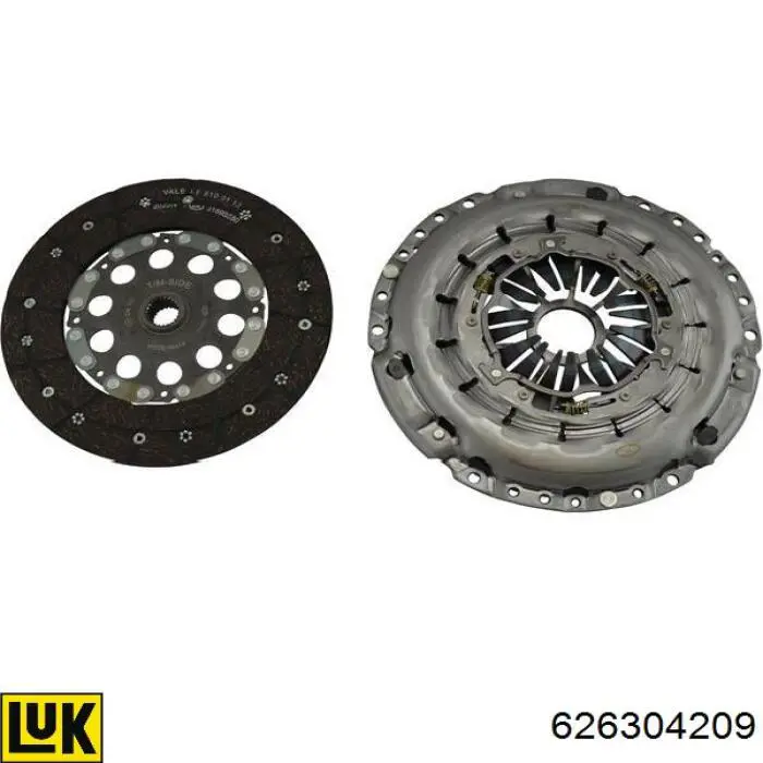 626304209 LUK Kit de embraiagem (3 peças)