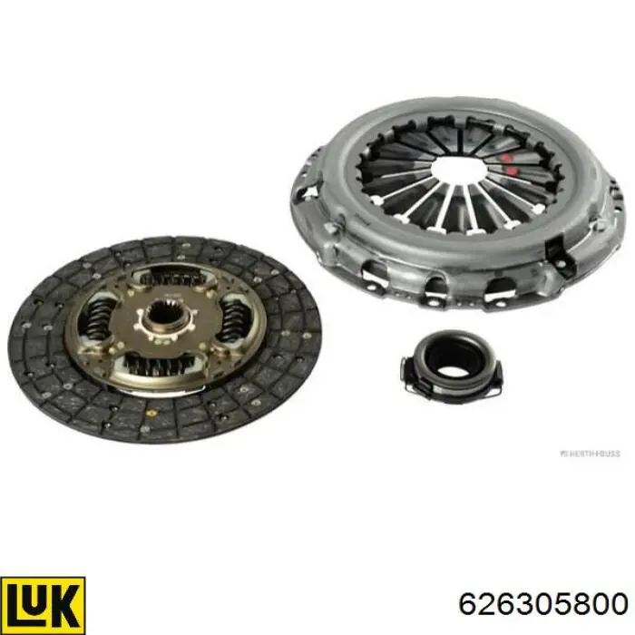 Kit de embraiagem (3 peças) LUK 626305800 preço, a partir de 288,14 USD