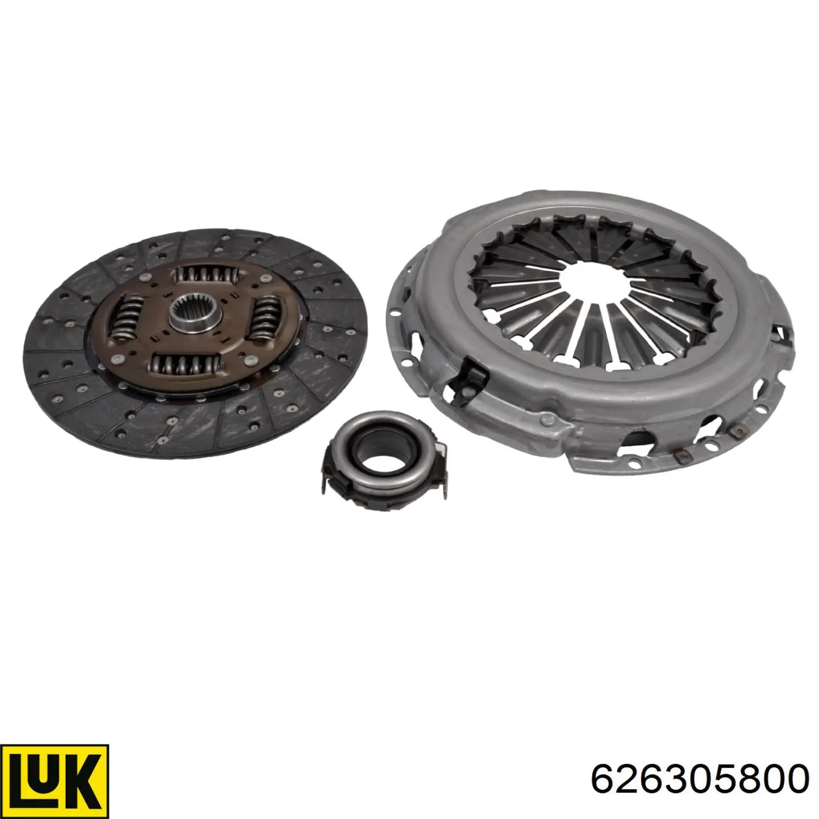 626305800 LUK Kit de embraiagem (3 peças)