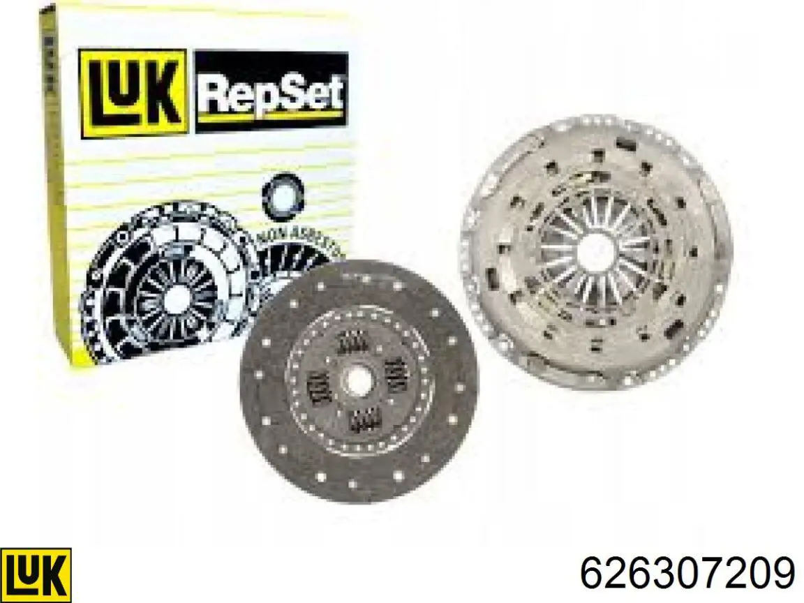 626307209 LUK Kit de embraiagem (3 peças)