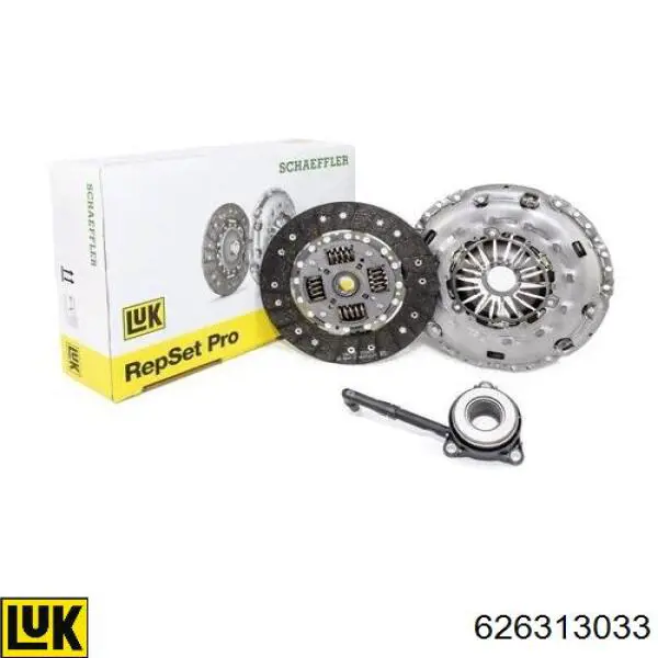 Kit de embraiagem (3 peças) LUK 626313033 preço, a partir de 561,12 USD