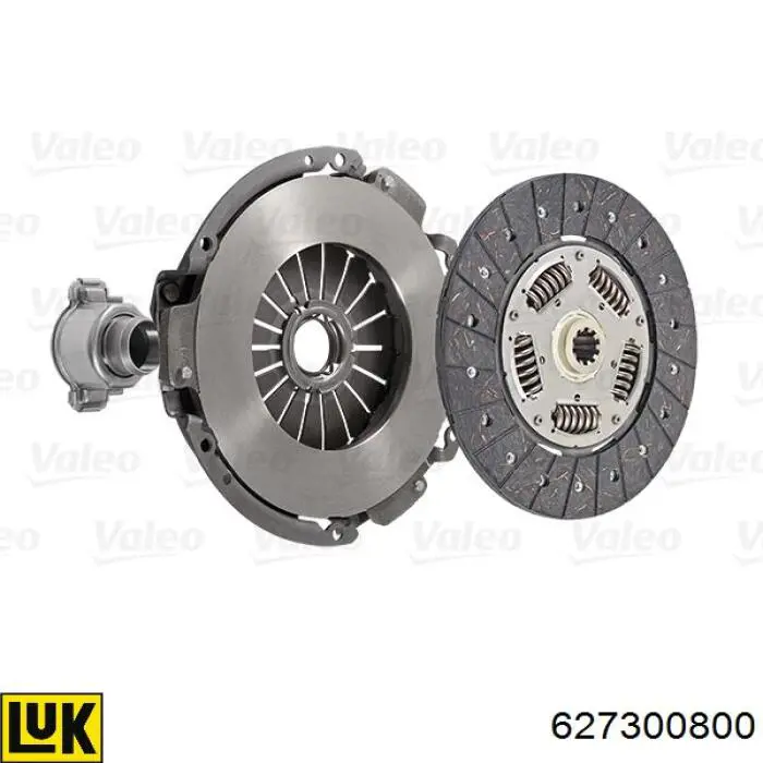 Compre 627300800 LUK Kit de embraiagem (3 peças)