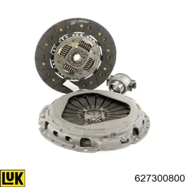 627300800 LUK Kit de embraiagem (3 peças)