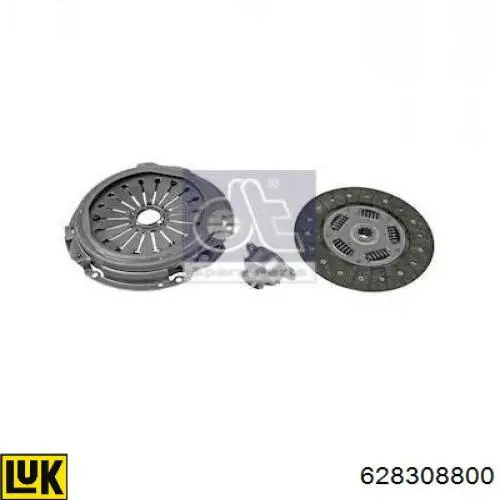 628308800 LUK Kit de embraiagem (3 peças)