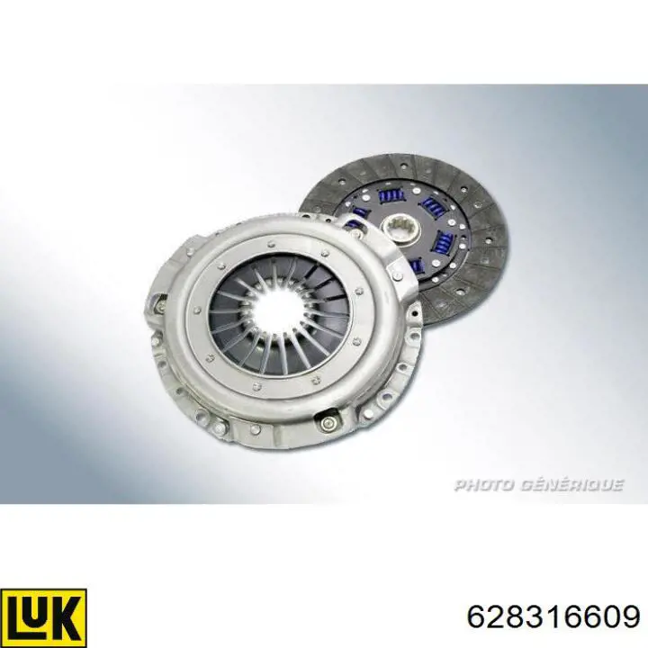 628316609 LUK Kit de embraiagem (3 peças)