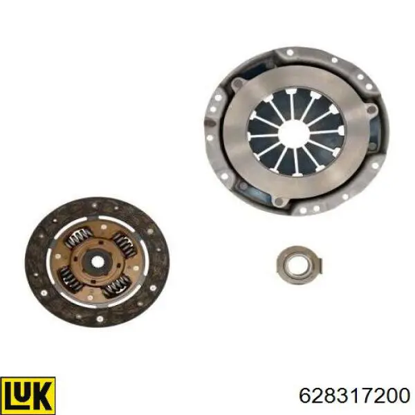 Compre 628317200 LUK Kit de embraiagem (3 peças)