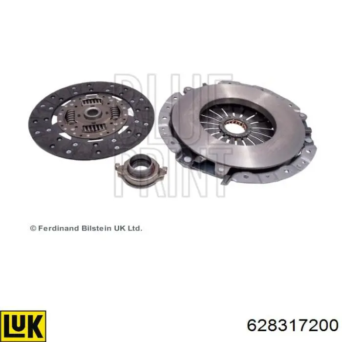 Compre 628317200 LUK Kit de embraiagem (3 peças)