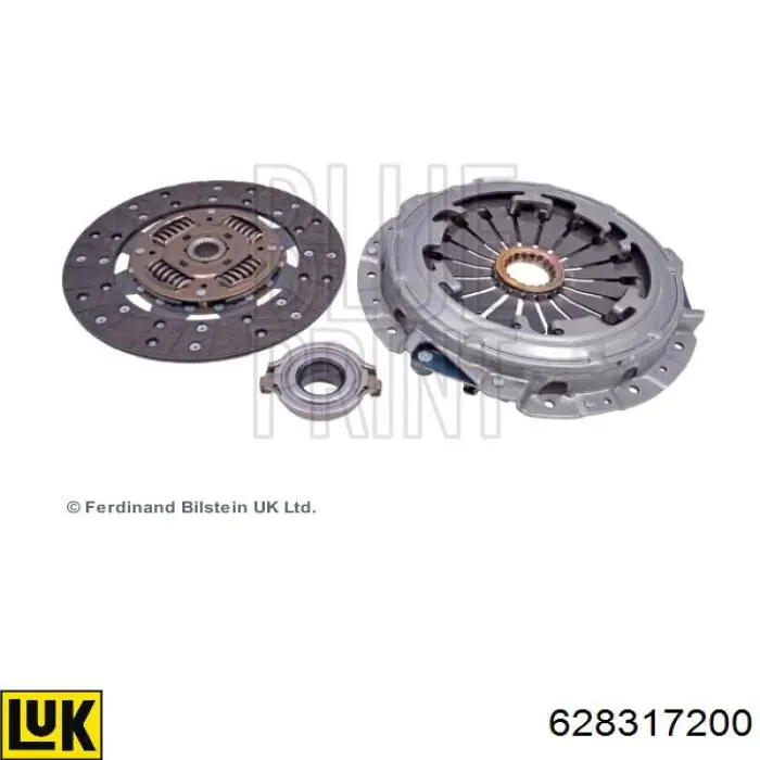 Kit de embraiagem (3 peças) LUK 628317200 preço, a partir de 380,77 USD