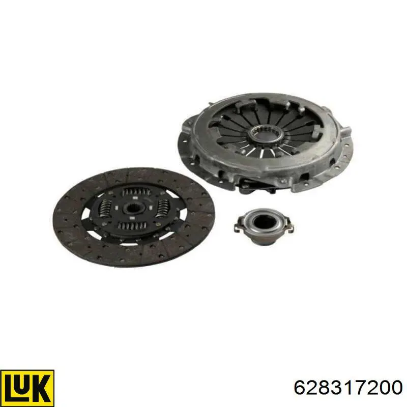 628317200 LUK Kit de embraiagem (3 peças)