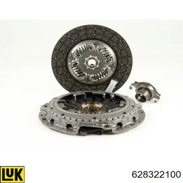 Kit de embraiagem (3 peças) LUK 628322100 preço, a partir de 188,10 USD