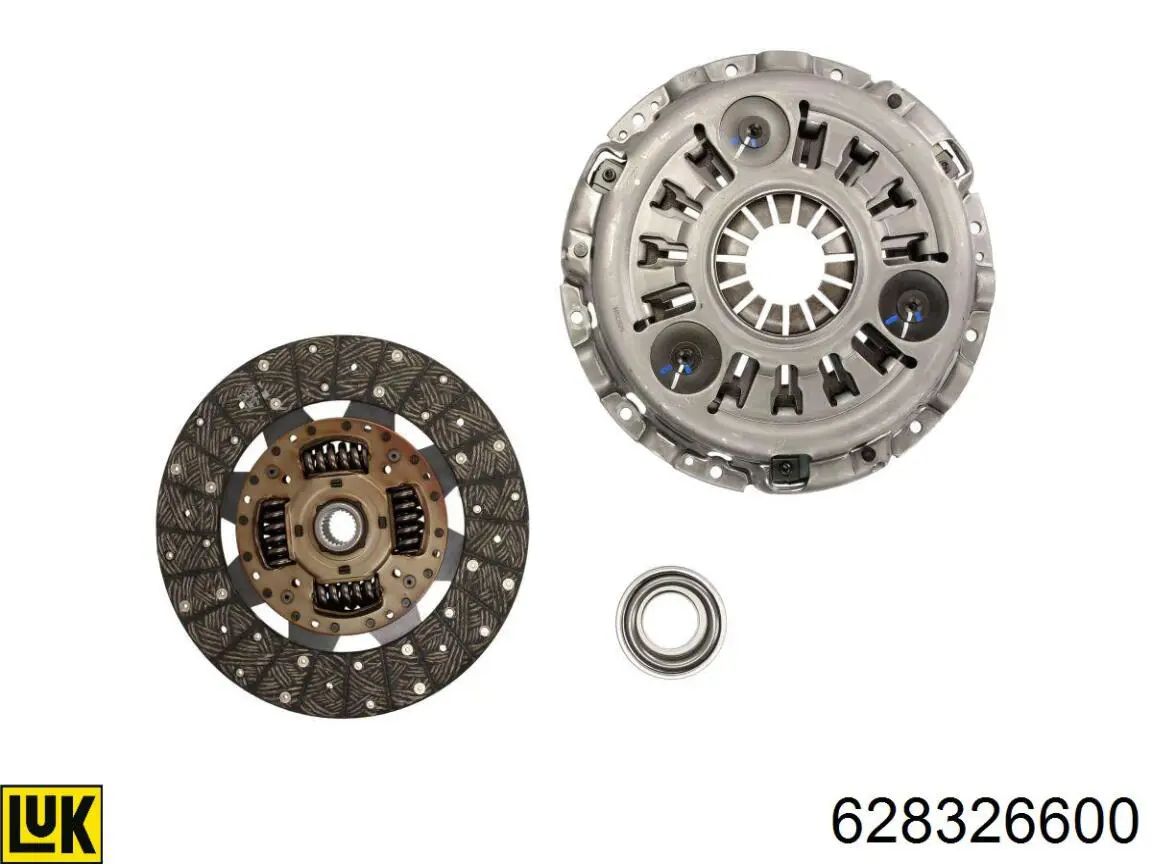 Kit de embraiagem (3 peças) LUK 628326600 preço, a partir de 590,05 USD