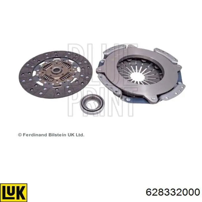 628332000 LUK Kit de embraiagem (3 peças)