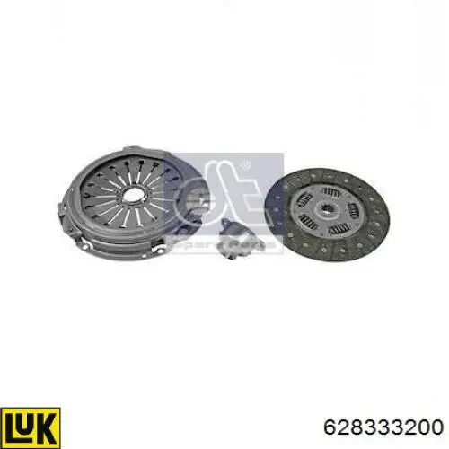 628333200 LUK Kit de embraiagem (3 peças)