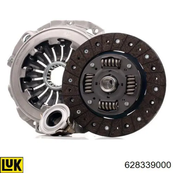 Compre 628339000 LUK Kit de embraiagem (3 peças)