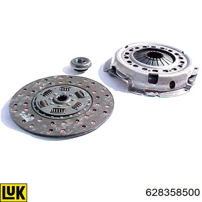 628358500 LUK Kit de embraiagem (3 peças)