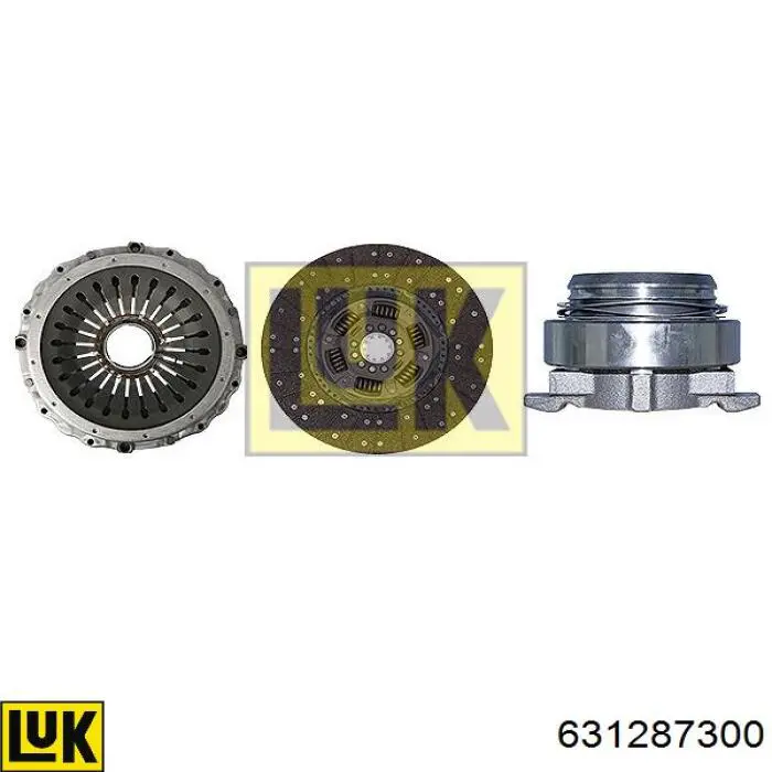 Kit de embraiagem (3 peças) LUK 631287300 preço, a partir de 556,07 USD